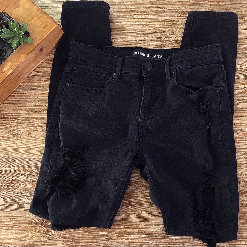 ✨Express Mid Rise Leggings✨ - Picture 4 of 8